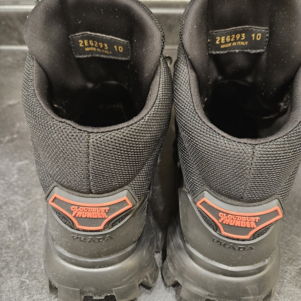 Authentic Prada Cloud Thunderbust High Top Sneake… - image 7